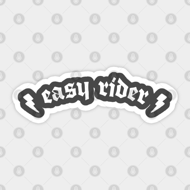 Easy Rider Sticker by DankFutura